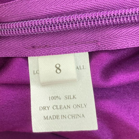 Loeffler Randall 100% Silk Blouse Size 8 - Picture 7 of 7